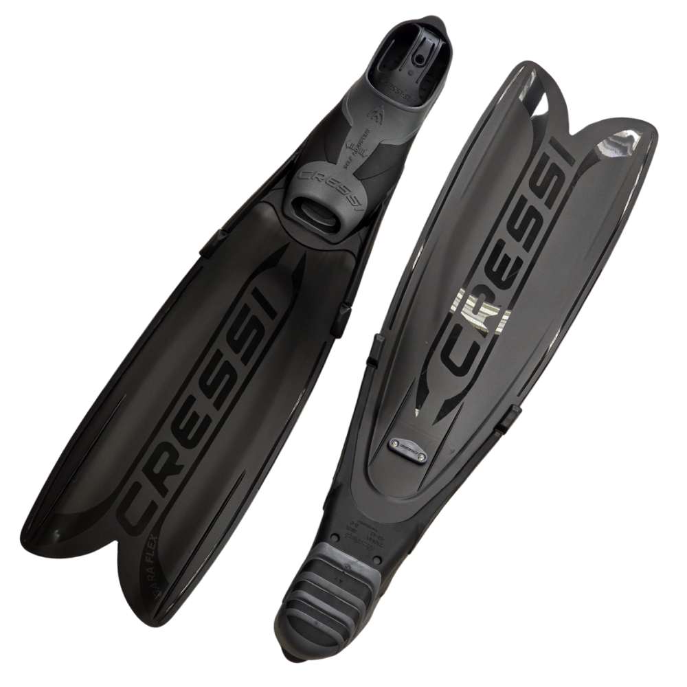 Cressi Gara Turbo Flex ΠΕΔΙΛΑ ΛΕΠΙΔΕΣ ΜΑΥΡΑ