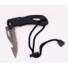 SOPRAS TEK Foldable Knife Τιτανίου // Μαύρο