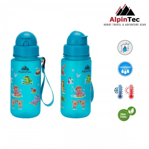 Παγούρι ALPINTEC 400ml Sea Animals - μπλε