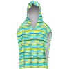 Arena Kids Terry Poncho Παιδικό Μπουρνούζι  - Lime