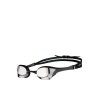Αγωνιστικά Γυαλιά Κολύμβησης Arena Cobra Ultra Swipe Mirror Racing Goggles Silver/Black 002507-550 - Μαύρο