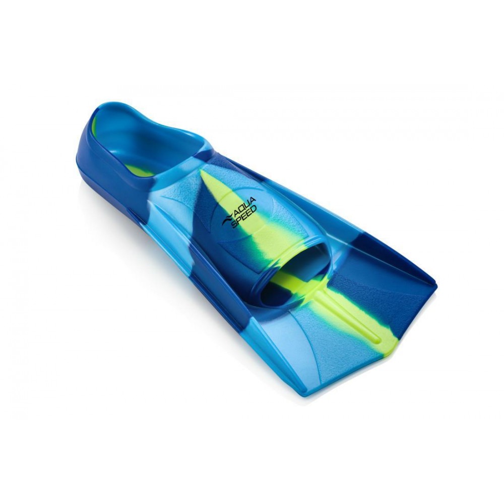 AQUA SPEED TRAINING FINS // ΜΠΛΕ-LIME