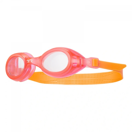 TYR AQUA BLAZE KID’S GOGGLES // PINK-ORANGE