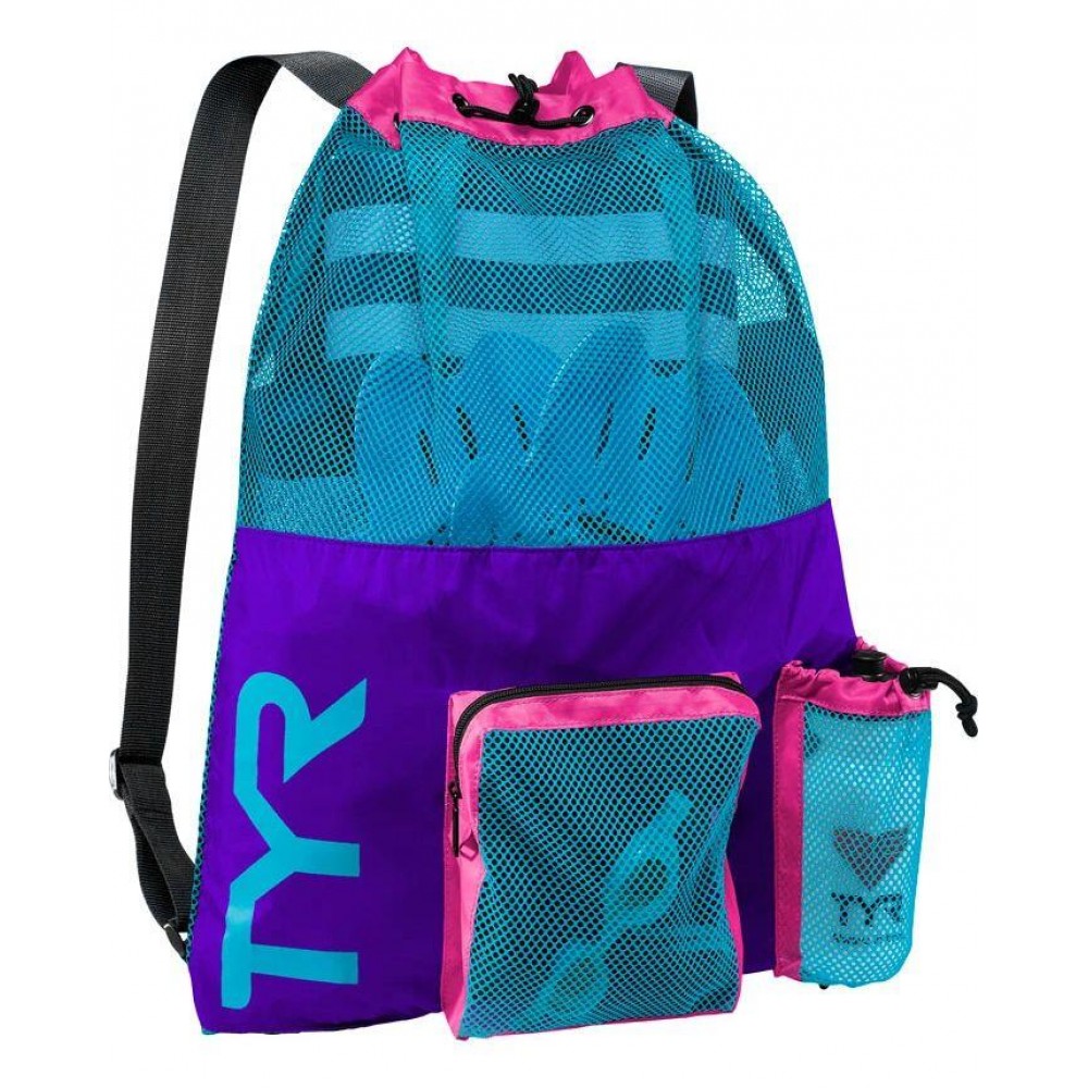 TYR 40L BIG MESH MUMMY BACKPACK // ΜΩΒ-ΜΠΛΕ