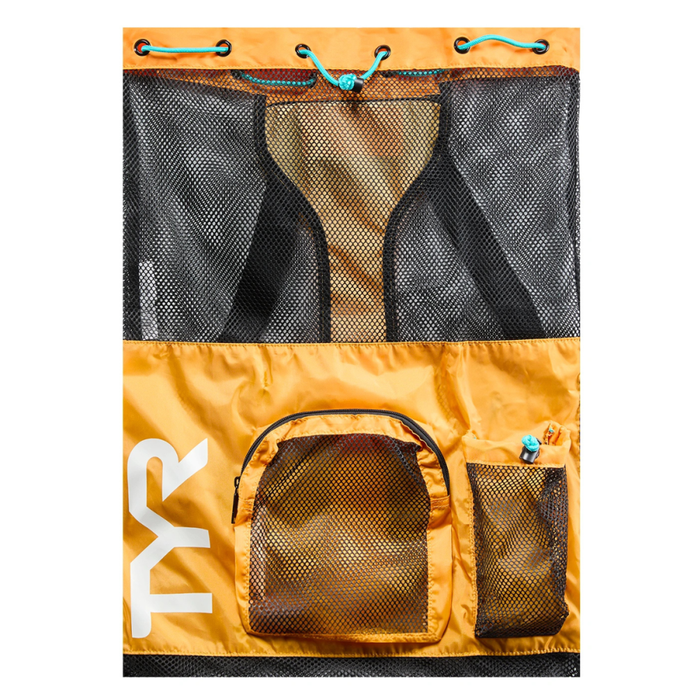 TYR 40L BIG MESH MUMMY BACKPACK // FL. ΠΟΡΤΟΚΑΛΙ