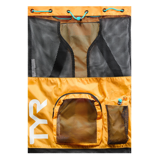 TYR 40L BIG MESH MUMMY BACKPACK // FL. ΠΟΡΤΟΚΑΛΙ