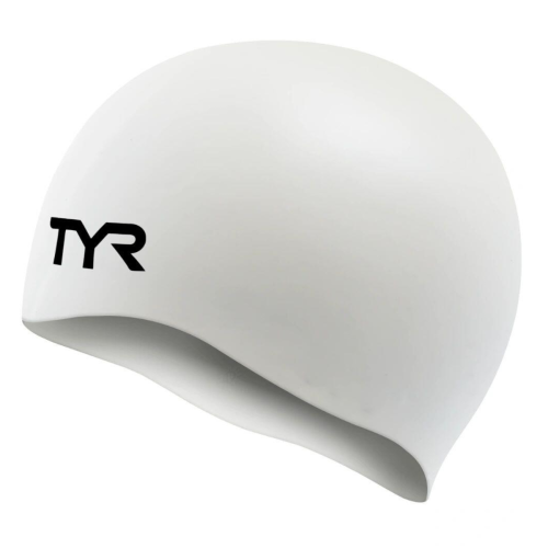 TYR ADULT SILICONE WRINKLE-FREE SWIM CAP // ΑΣΠΡΟ