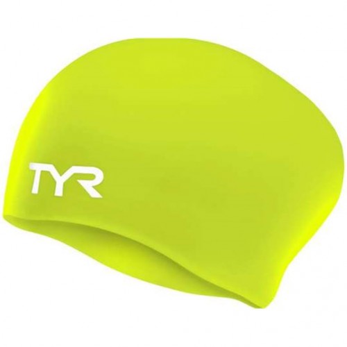 TYR ADULT SILICONE LONG HAIR WRINKLE-FREE SWIM CAP  // ΛΑΧΑΝΙ