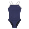 TYR Girls Durafast Elite® Diamondfit Swimsuit – Hexa - Navy