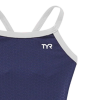 TYR Girls Durafast Elite® Diamondfit Swimsuit – Hexa - Navy