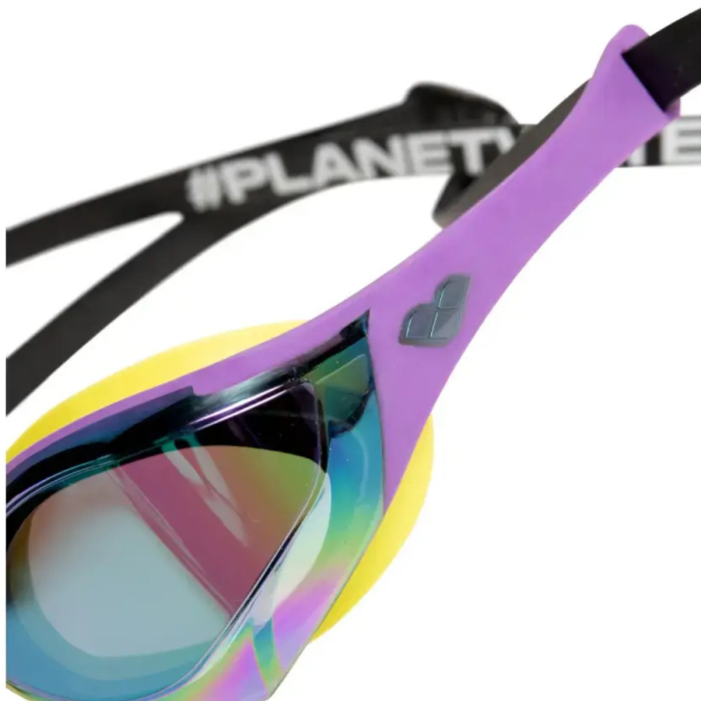 Αγωνιστικά γυαλάκια Arena Cobra Edge Swipe Mirror Unisex Αγωνιστικά Γυαλάκια // Purple-Yellow