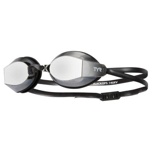 TYR ADULTS BLACK OPS EV MIRRORED RACING GOGGLES //  ΑΣΗΜΙ/ΜΑΥΡΟ