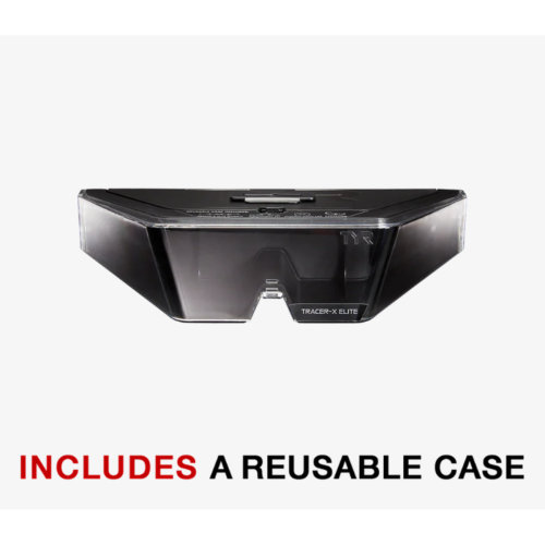 TYR ADULT TRACER-X ELITE MIRRORED RACING GOGGLES // BLUE-WHITE