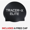 TYR ADULT TRACER-X ELITE MIRRORED RACING GOGGLES // BLUE-WHITE
