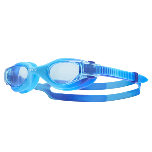 TYR YOUTH VESI GOGGLES – TIE DYE // BLUE-AQUA