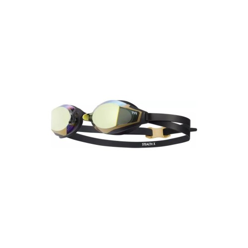 TYR ADULT STEALTH-X MIRRORED RACING // ΧΡΥΣΟ/ΜΑΥΡΟ/ΜΑΥΡΟ