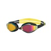 Zoggs Endura Max Titanium Mirrored Goggle - Black/Yellow/Mirrored Violet