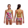 Παιδικό μαγιό Funkita Girl's Single Strap One Piece ''Blurred Babe''