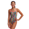 Παιδικό μαγιό Funkita Girl's Single Strap One Piece ''Curl Curl''