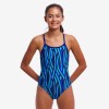 Παιδικό μαγιό Funkita Girl's Single Strap One Piece ''Snork City''