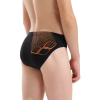 Παιδικό μαγιό ARENA Bright Swim Briefs // Μαύρο-Πορτοκαλί