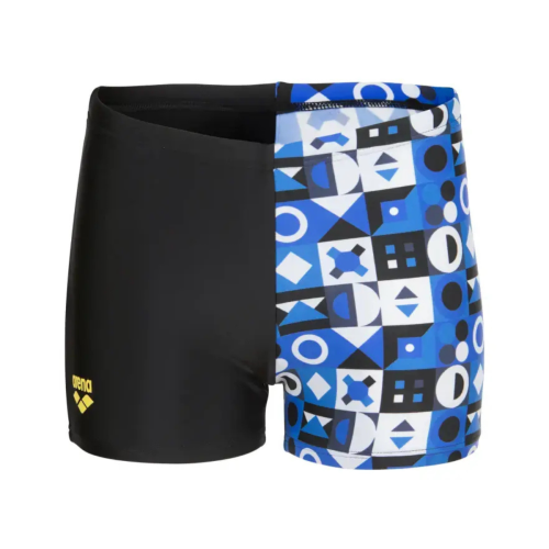 ΠΑΙΔΙΚΟ-ΕΦΗΒΙΚΟ ΜΑΓΙΟ ARENA Pieces Swim Short Kids' Swimsuit // Multi-Μαύρο