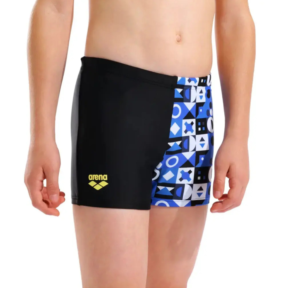 ΠΑΙΔΙΚΟ-ΕΦΗΒΙΚΟ ΜΑΓΙΟ ARENA Pieces Swim Short Kids' Swimsuit // Multi-Μαύρο