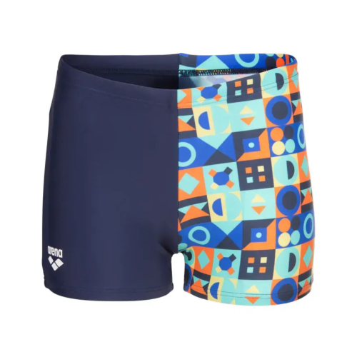 ΠΑΙΔΙΚΟ-ΕΦΗΒΙΚΟ ΜΑΓΙΟ ARENA Pieces Swim Short Kids' Swimsuit // Multi-Μπλε
