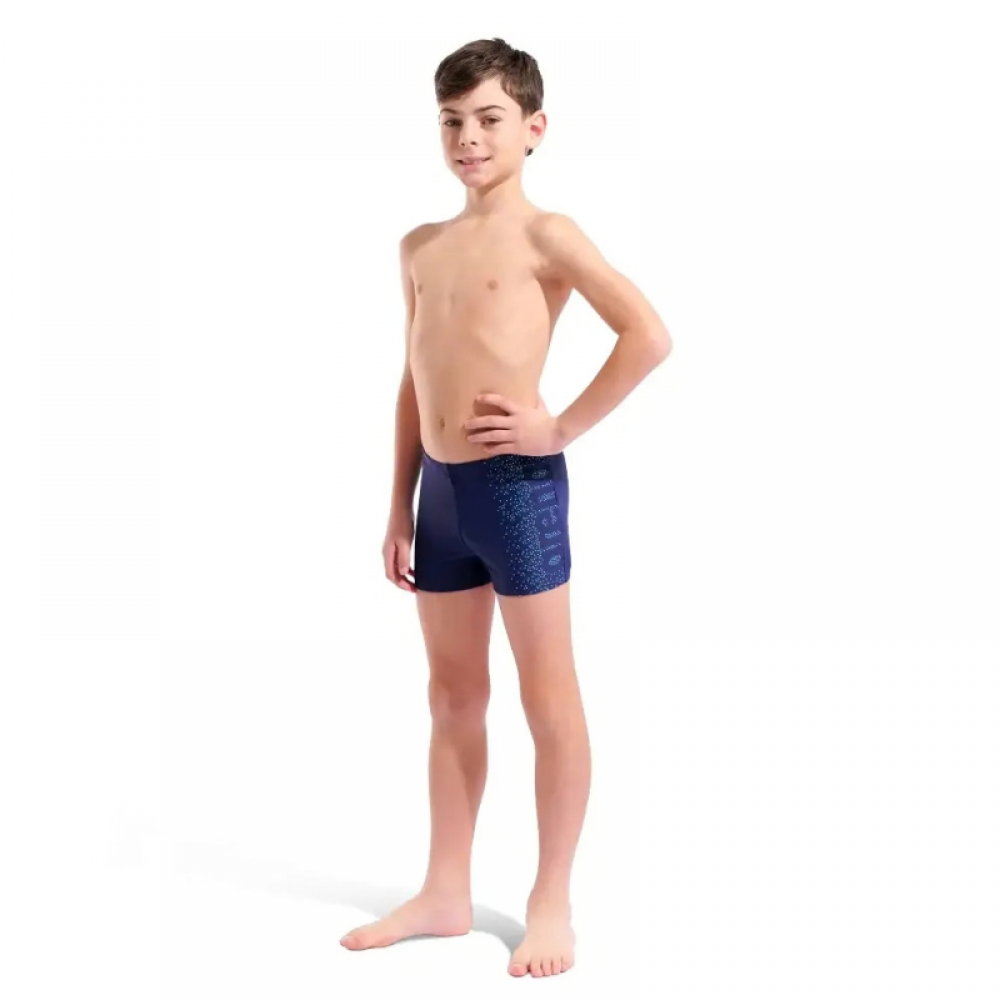 ΠΑΙΔΙΚΟ-ΕΦΗΒΙΚΟ ΜΑΓΙΟ ARENA PAINTERLY JR SHORT // Navy-Water