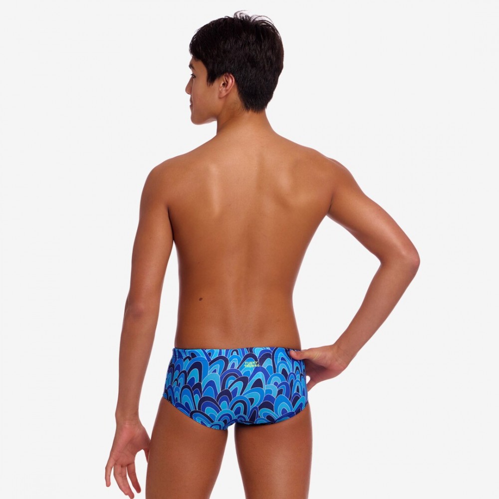 Παιδικό μαγιό FUNKY TRUNKS Sidewinder boys - Billy Blues