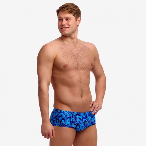 Ανδρικό μαγιό FUNKY TRUNKS Classic Trunks - Hill Billy Blues