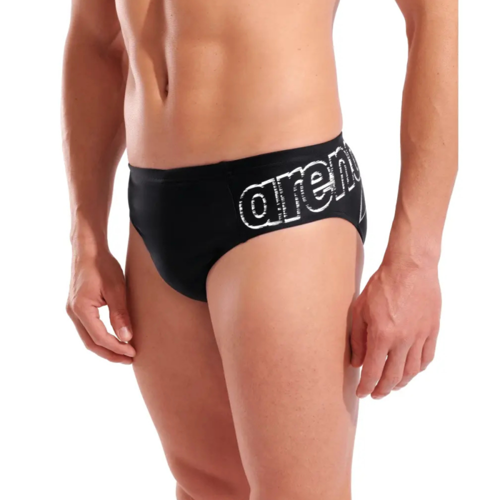 ΑΝΔΡΙΚΑ ΜΑΓΙΟ Arena M Scratchy Swim Briefs Μen's Swimsuit // Μαύρο