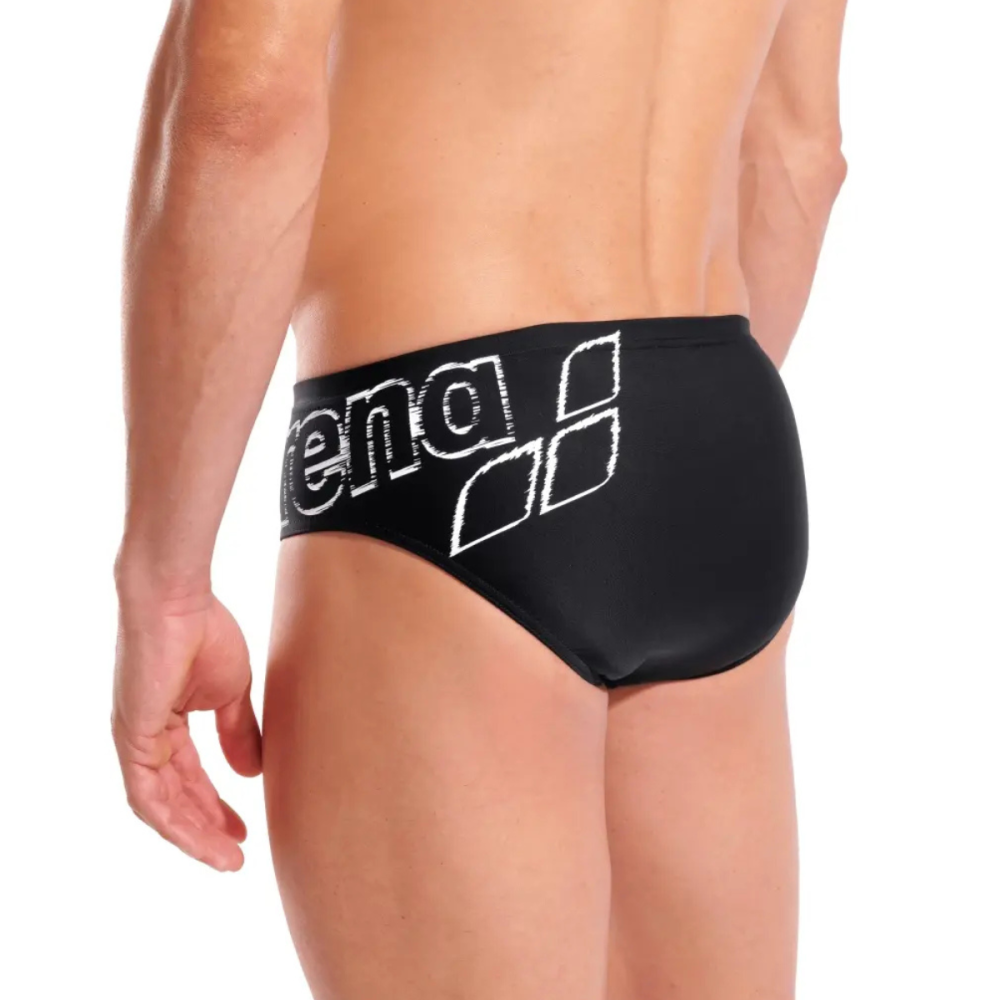 ΑΝΔΡΙΚΑ ΜΑΓΙΟ Arena M Scratchy Swim Briefs Μen's Swimsuit // Μαύρο