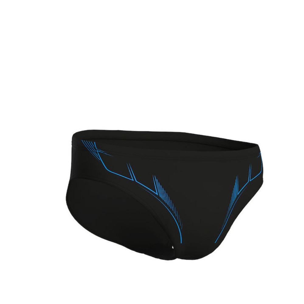 ΑΝΔΡΙΚΟ ΜΑΓΙΟ ARENA GRAPHIC BRIEF BLACK-TURQUOISE