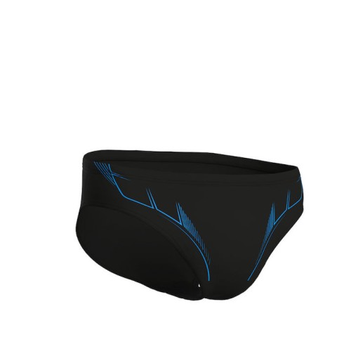 ΑΝΔΡΙΚΟ ΜΑΓΙΟ ARENA GRAPHIC BRIEF BLACK-TURQUOISE