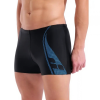 ARENA Ανδρικό μαγιό Graphic Swim Short // Black-Turquoise