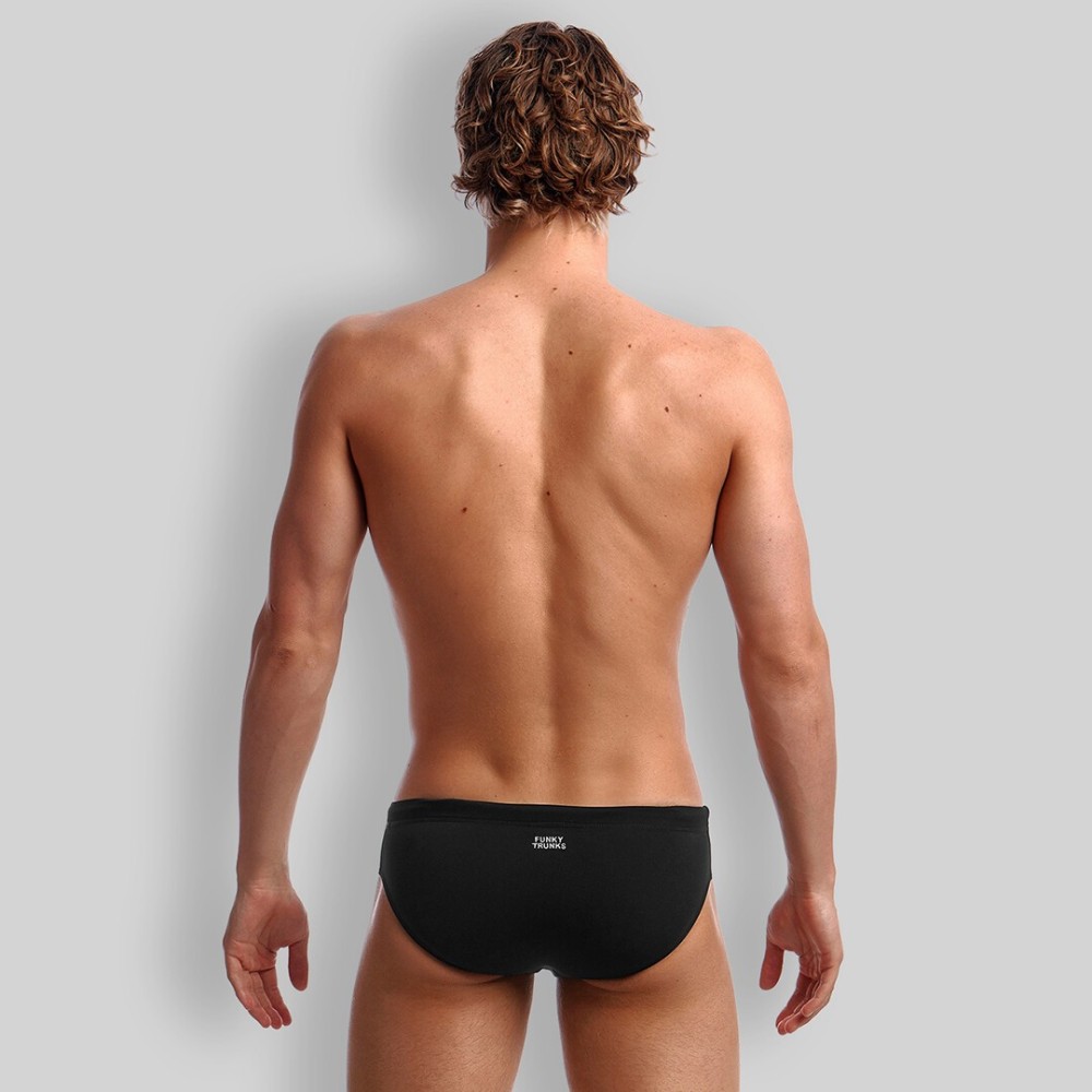 Ανδρικό μαγιό FUNKY TRUNKS Men's Classic Brief - Stiil Black