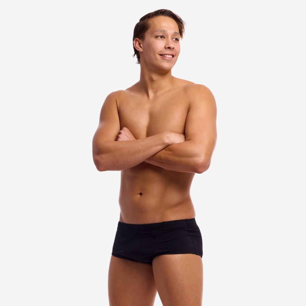 Ανδρικό μαγιό FUNKY TRUNKS Classic Trunks - Still Black