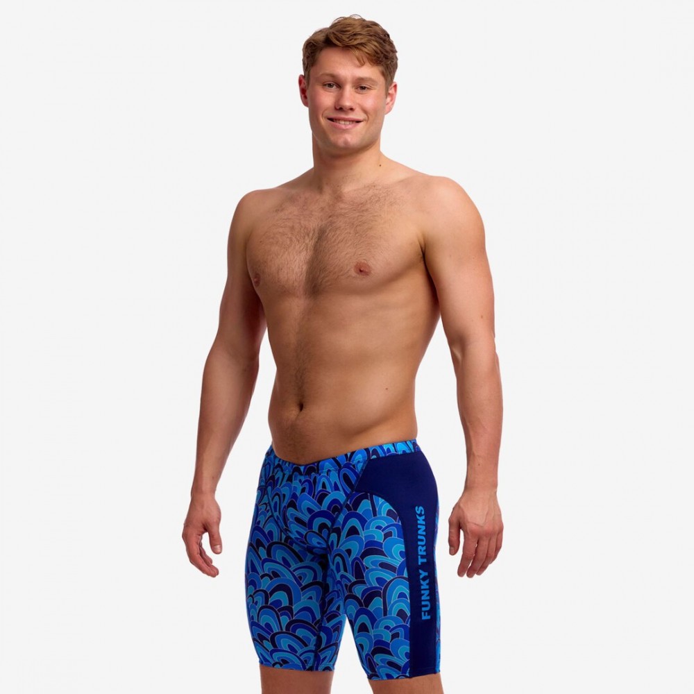 Ανδρικό μαγιό FUNKY TRUNKS Training Jammers - Hill Billy Blues