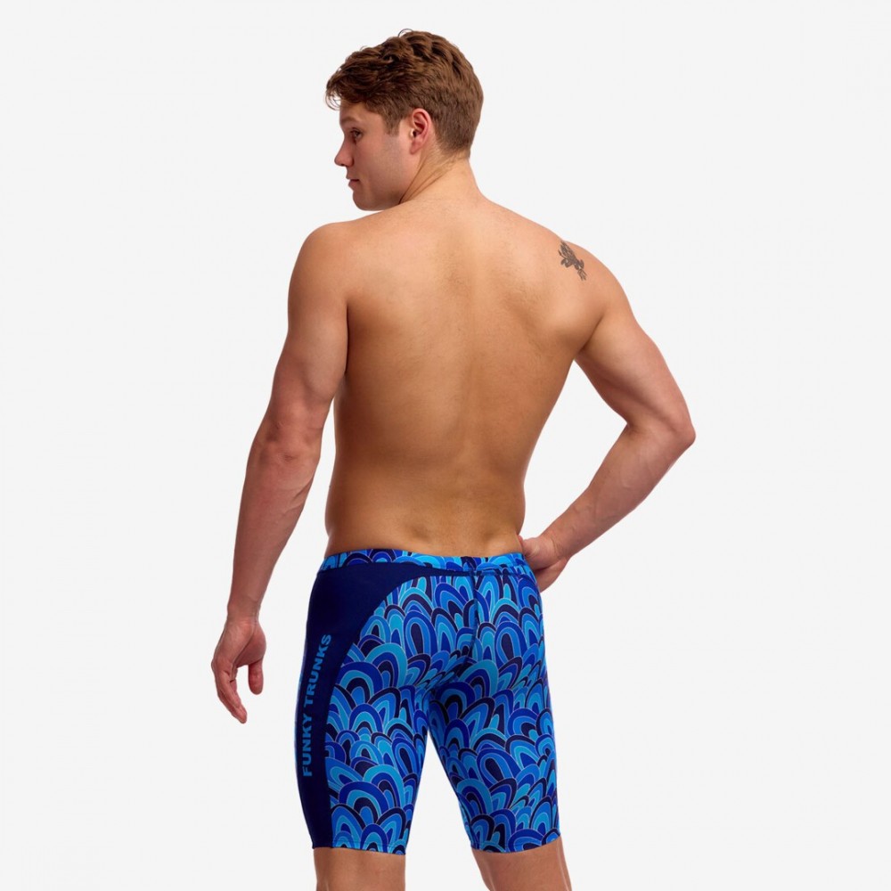 Ανδρικό μαγιό FUNKY TRUNKS Training Jammers - Hill Billy Blues