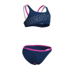 ΠΑΙΔΙΚΟ ΜΑΓΙΟ ARENA Girl'S Logo Swimsuit Two Pcs // Μπλε-Ροζ