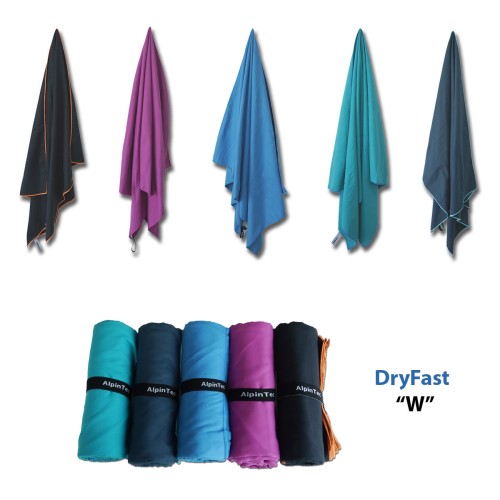 Πετσέτα ALPINTEC Microfiber DryFast ''W" XXL Ciel