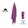 Πετσέτα ALPINTEC Microfiber DryFast ''W" XXL Μωβ