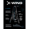 ΠΕΛΜΑ X-WING ΜΑΥΡΟ/ΜΠΛΕ (ΤΕΜΑΧΙΟ) MARES