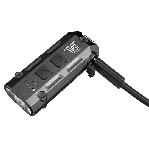 Φακός Μπρελοκ LED NITECORE TIP3 // Μαύρο