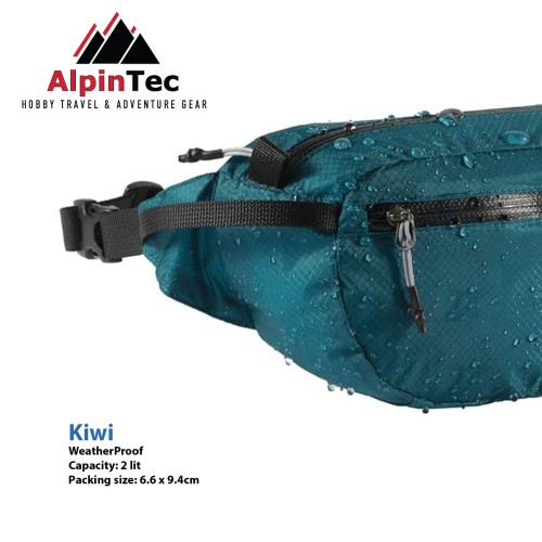 AlpinPro KIWI | WAIST PACK // Μαύρο