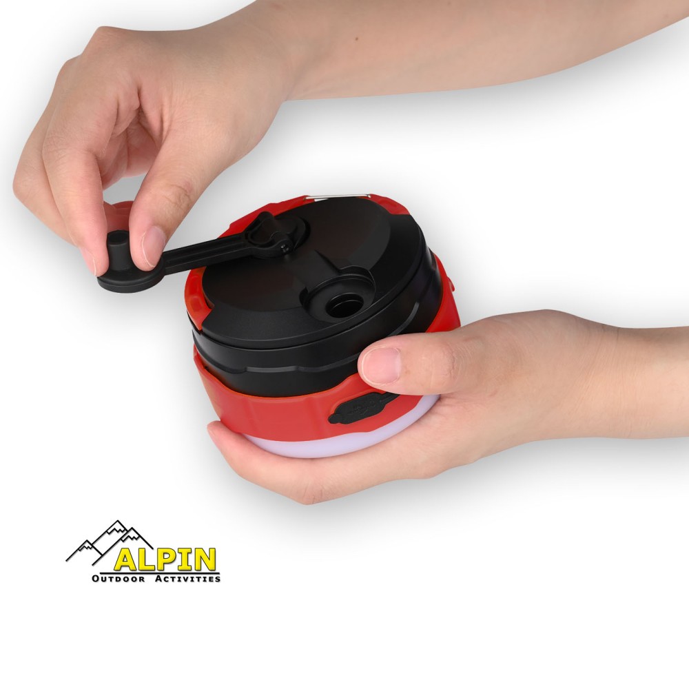 Alpin 2Light 500Lm Power Bank + Dynamo φακός camping