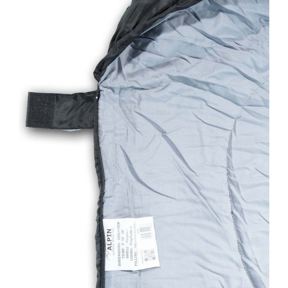 Υπνοσακος χειμερινός Μαύρος BearXL 220*100 Hollowfiber