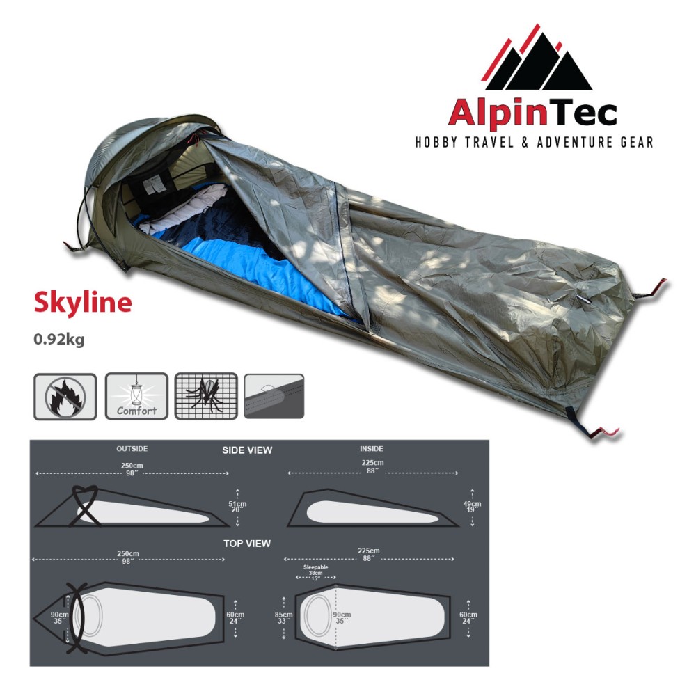 AlpinTec ΣΚΗΝΗ Bivvy Bag Skyline
