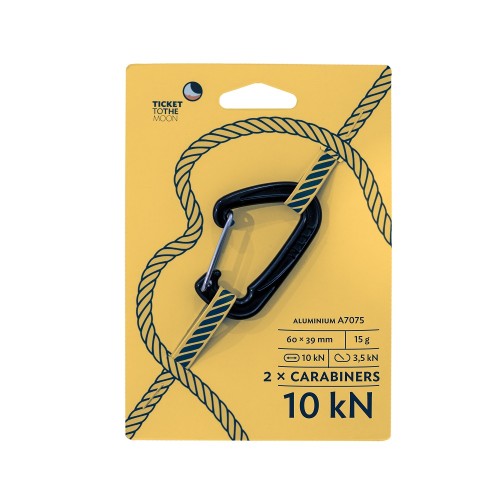 Carabiner TICKET TO THE MOON 10kN (2 Τεμάχια)